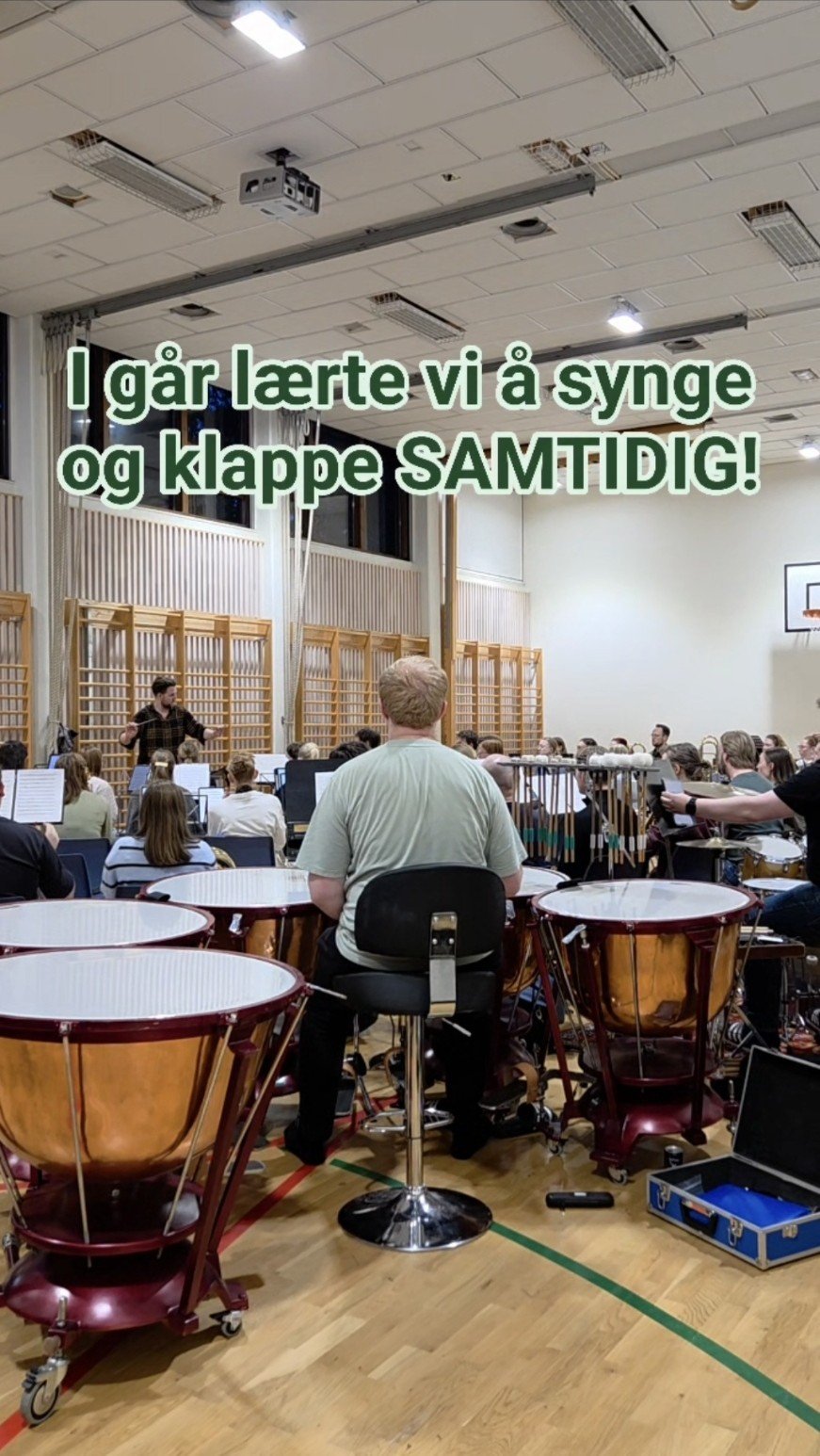 Korpsaktivitet hos Nidarvoll Ungdomskorps